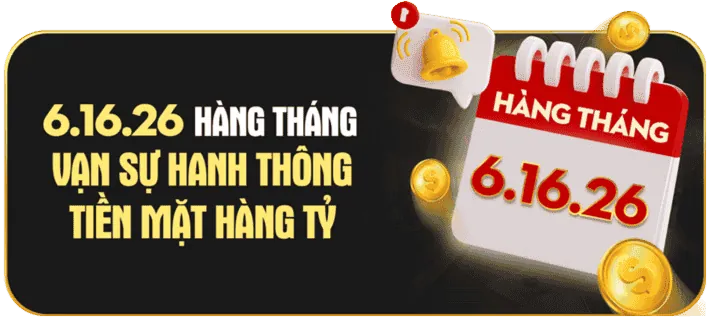 Thông báo khuyến mãi độc quyền Alo789vn